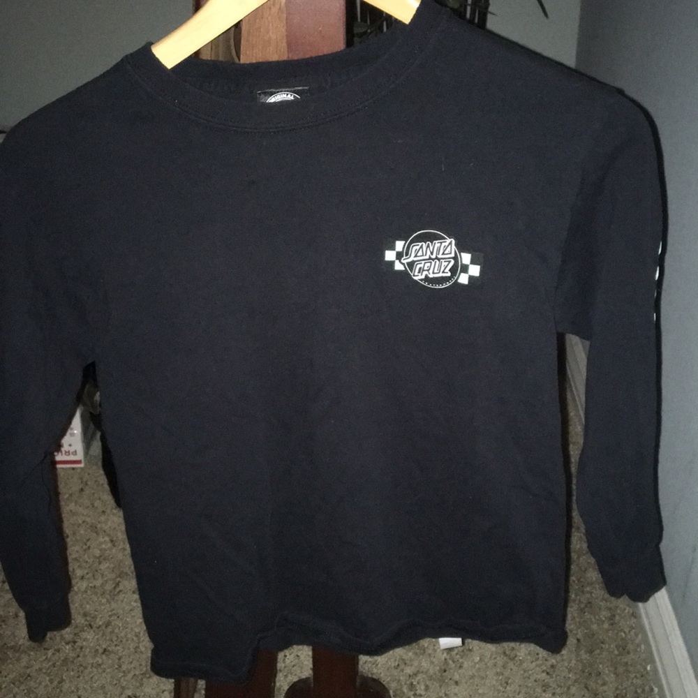 Santa Cruz long sleeve with checkers